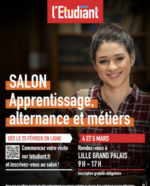 Salon Apprentissage, alternance et métiers - Lille - Walt Community