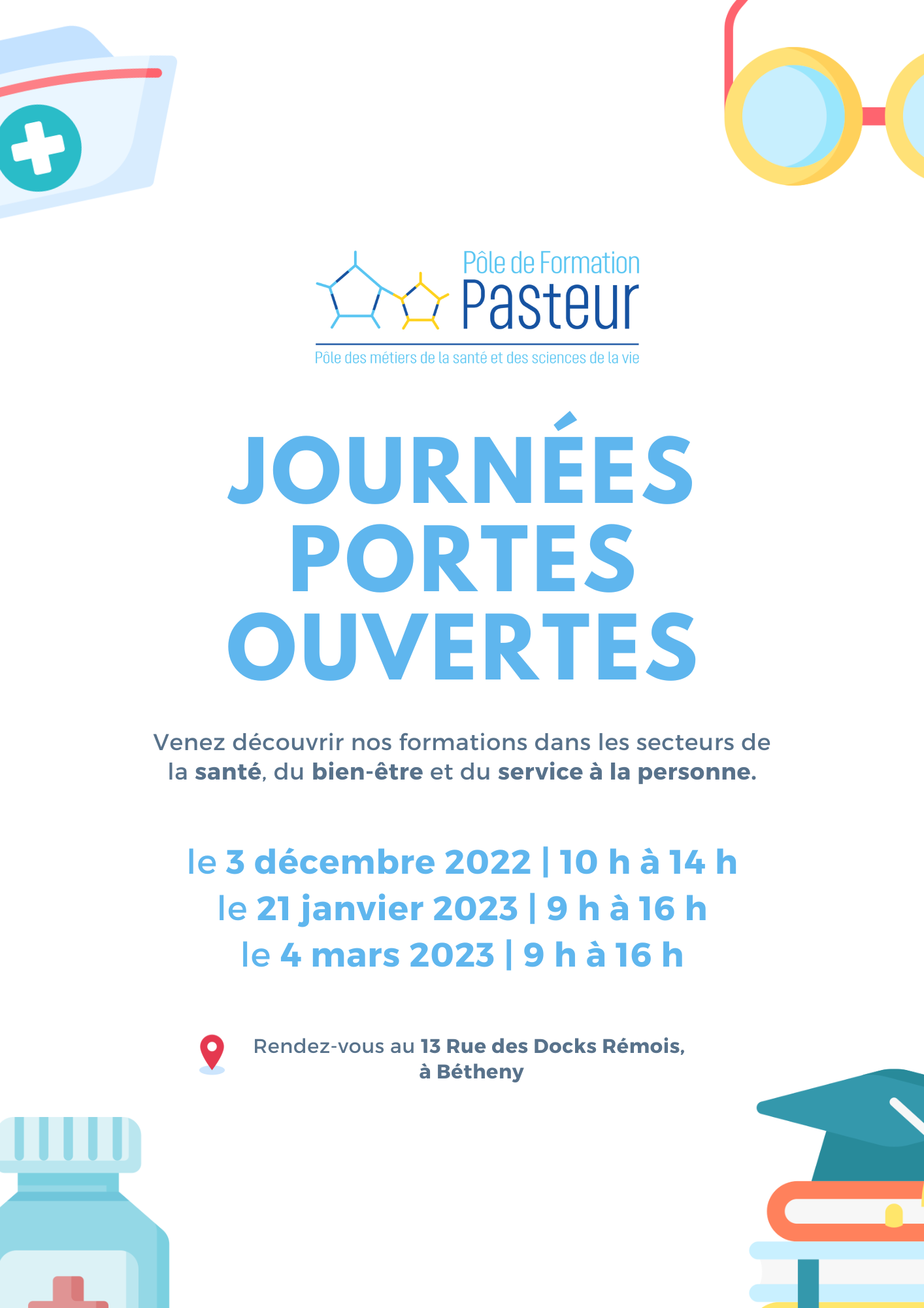 Journée Portes Ouvertes "Pôle de Formation Pasteur"
