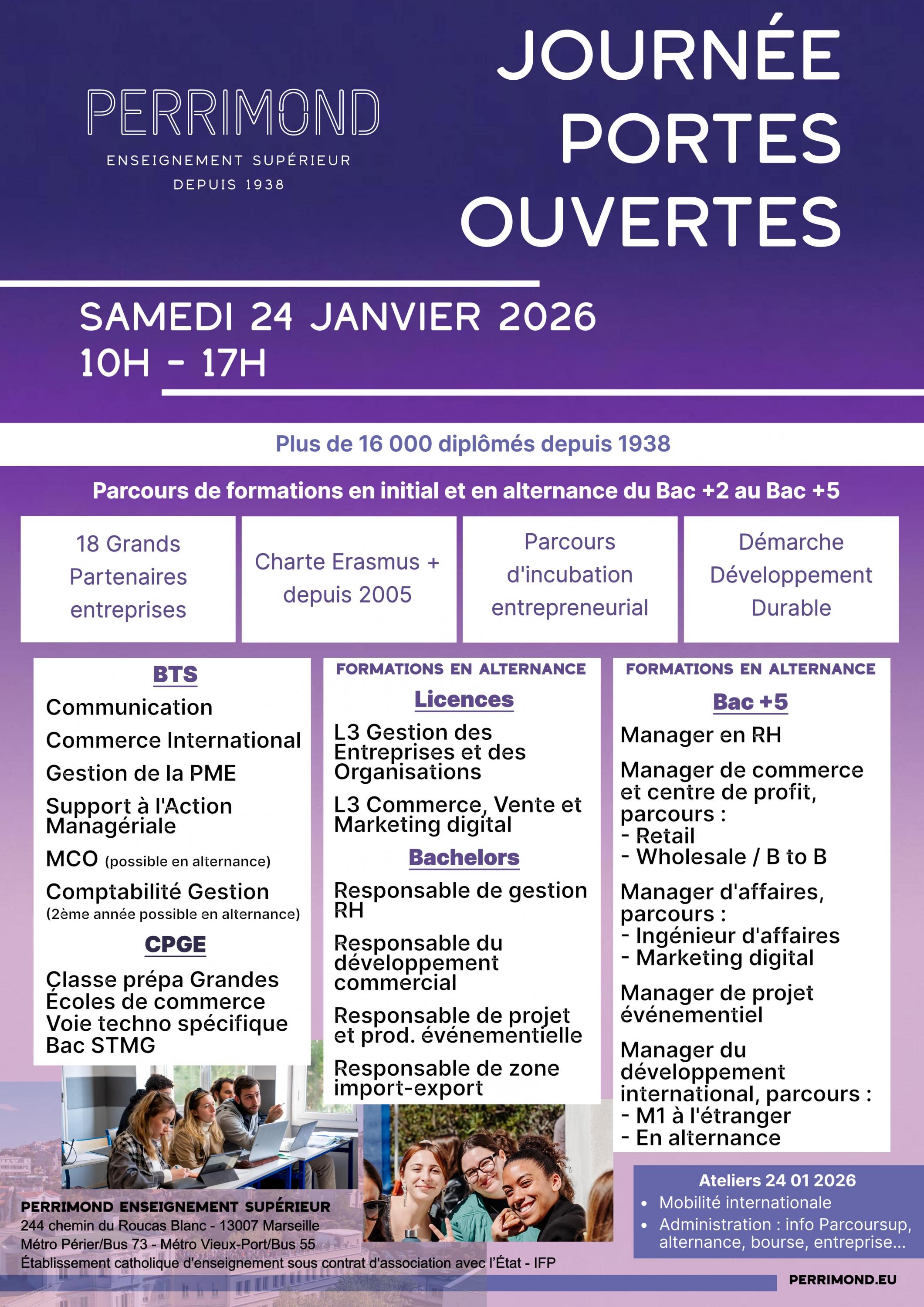 Journée Portes Ouvertes Perrimond_janvier 2026