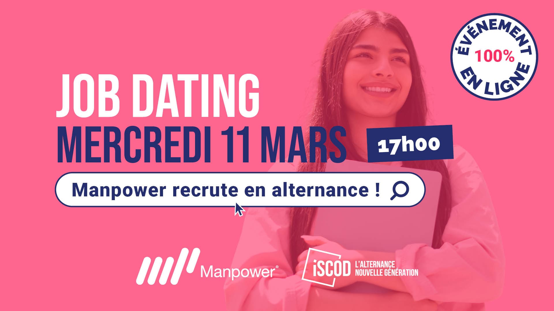 Job dating : Manpower recrute en alternance !